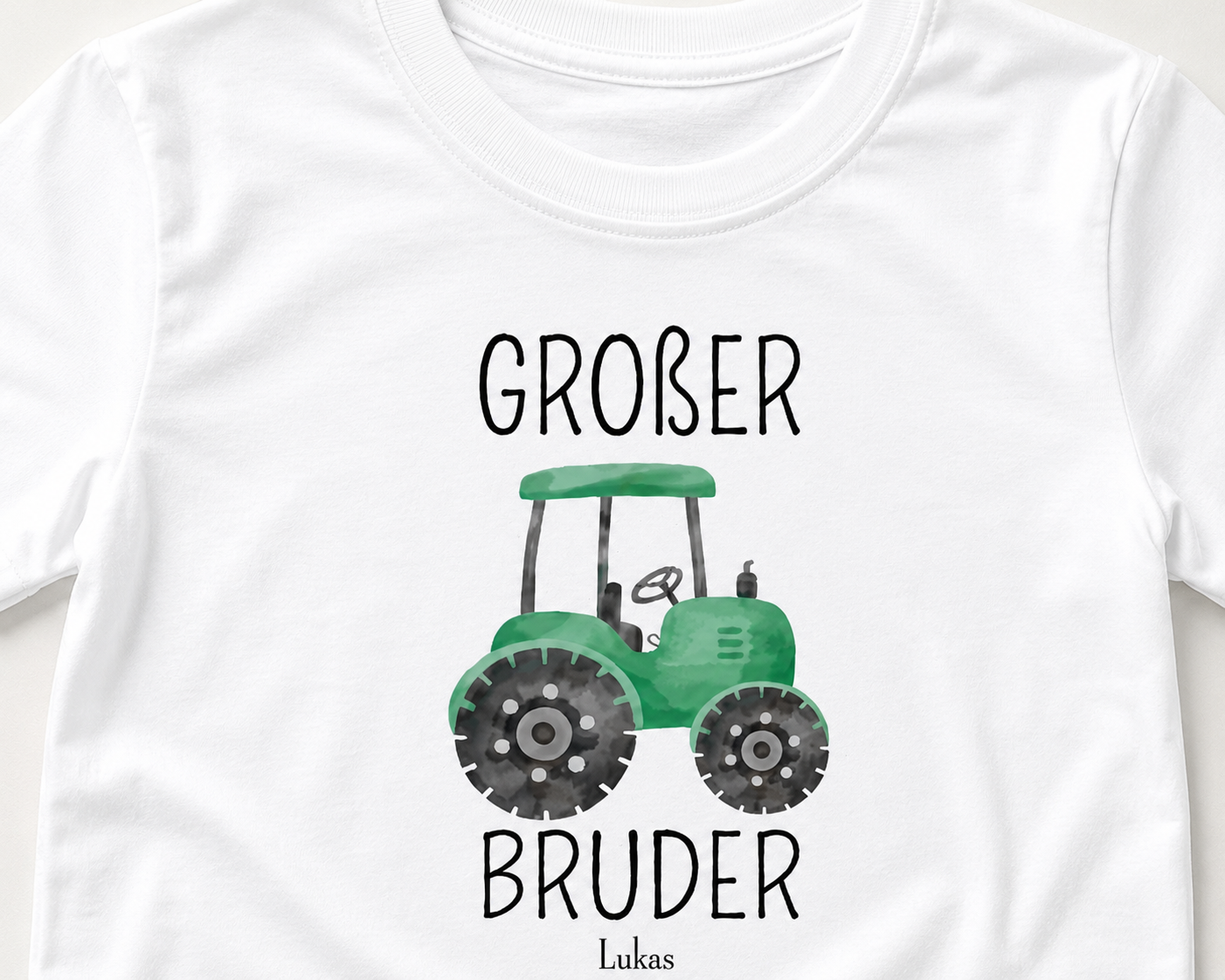 Großer Bruder -personalisierbar- Kinder T-Shirt