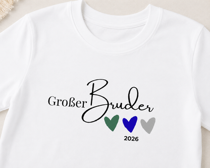 Großer Bruder -personalisierbar- Kinder T-Shirt