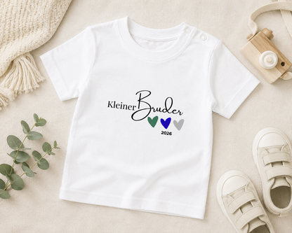 Kleiner Bruder -personalisierbar- Baby T-Shirt  - Baby T-Shirt