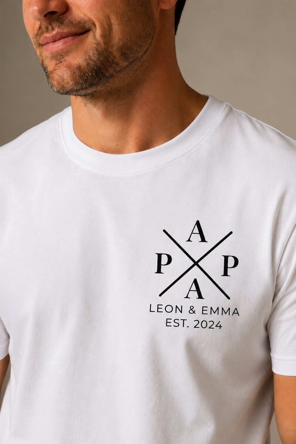 PAPA -personalisierbar- Herren Premium T-Shirt