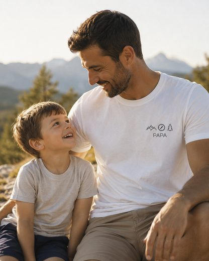 PAPA -personalisierbar- Herren Premium T-Shirt