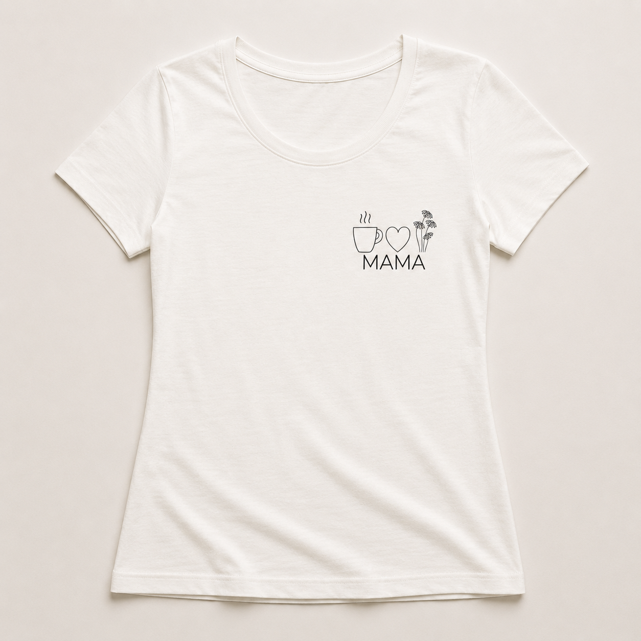 MAMA -personalisierbar- Damen Premium T-Shirt