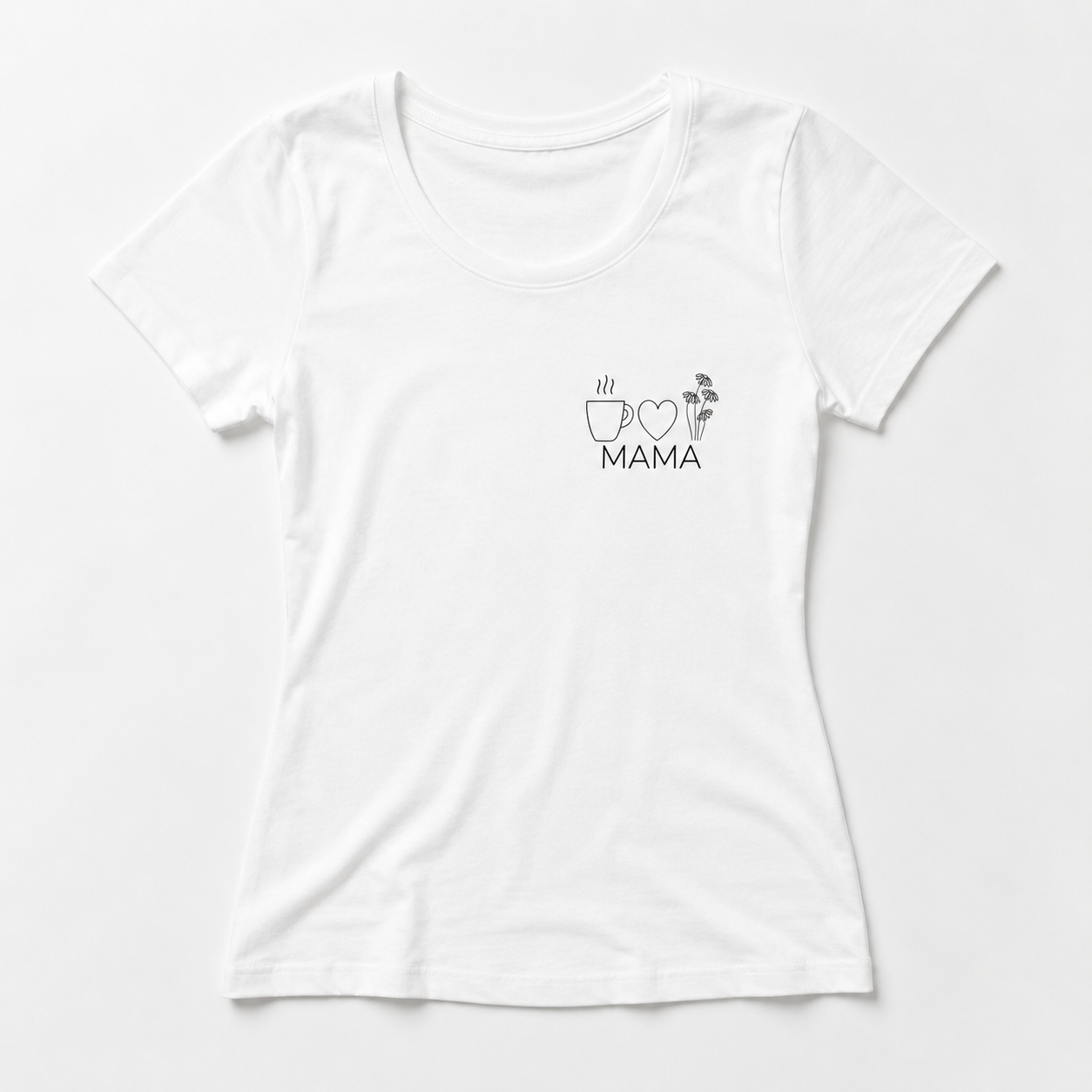 MAMA -personalisierbar- Damen Premium T-Shirt