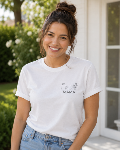 MAMA -personalisierbar- Damen Premium T-Shirt