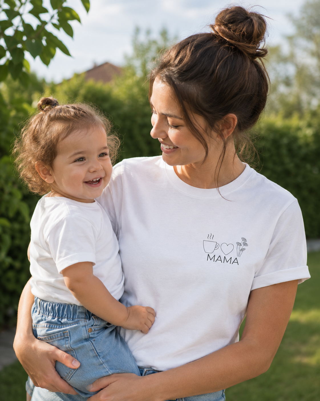 MAMA -personalisierbar- Damen Premium T-Shirt