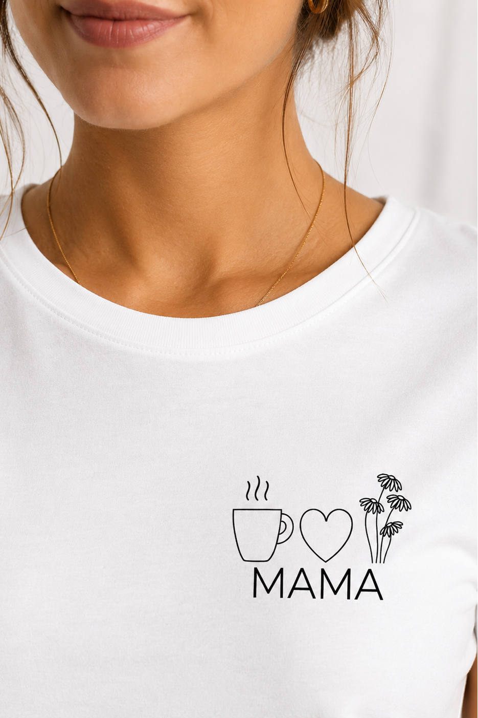 MAMA -personalisierbar- Damen Premium T-Shirt