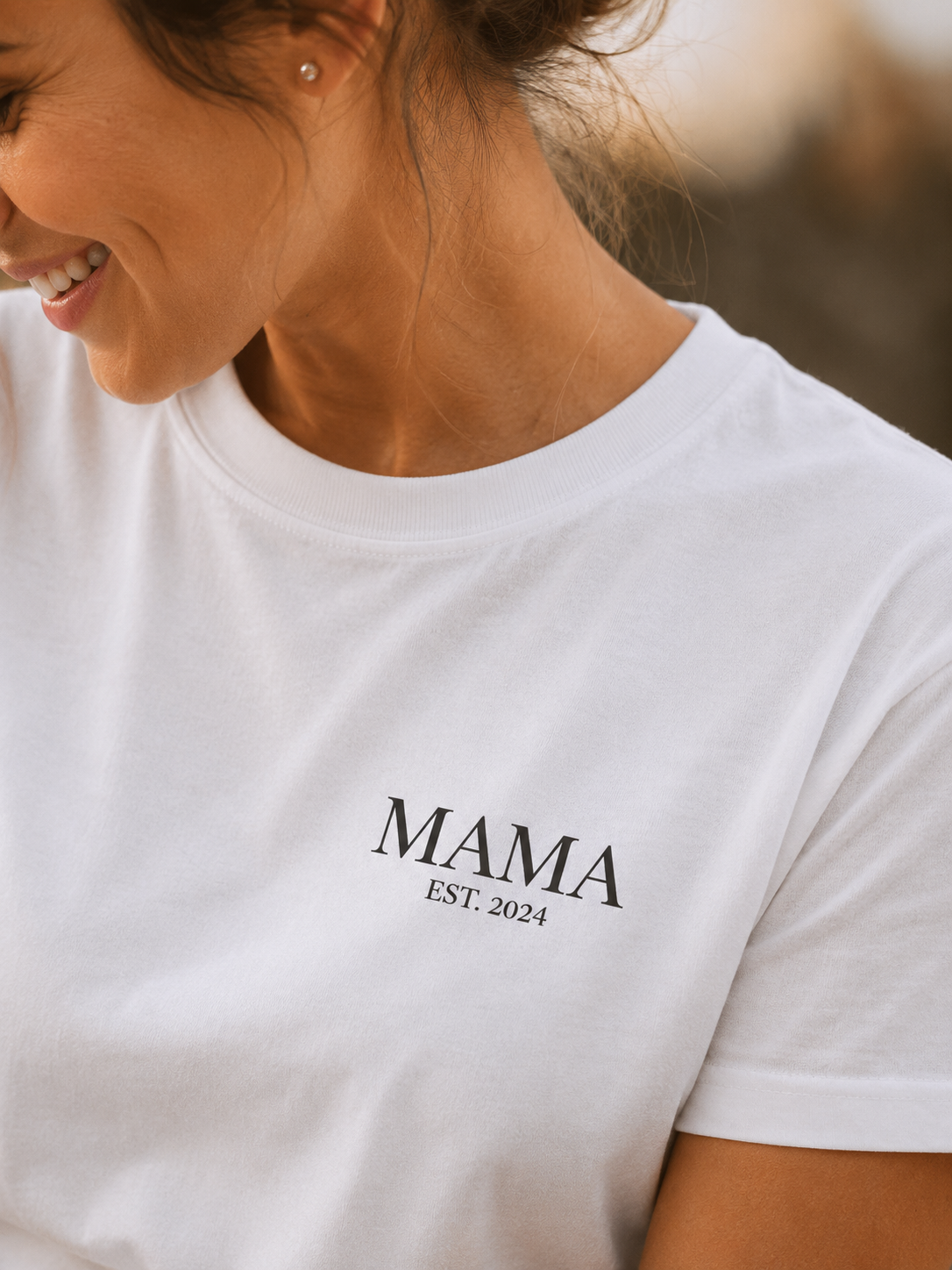 MAMA -personalisierbar- Damen Premium T-Shirt