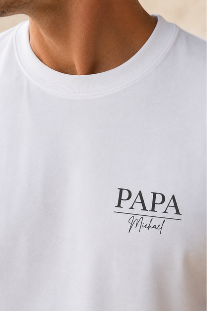 PAPA -personalisierbar- Herren Premium T-Shirt