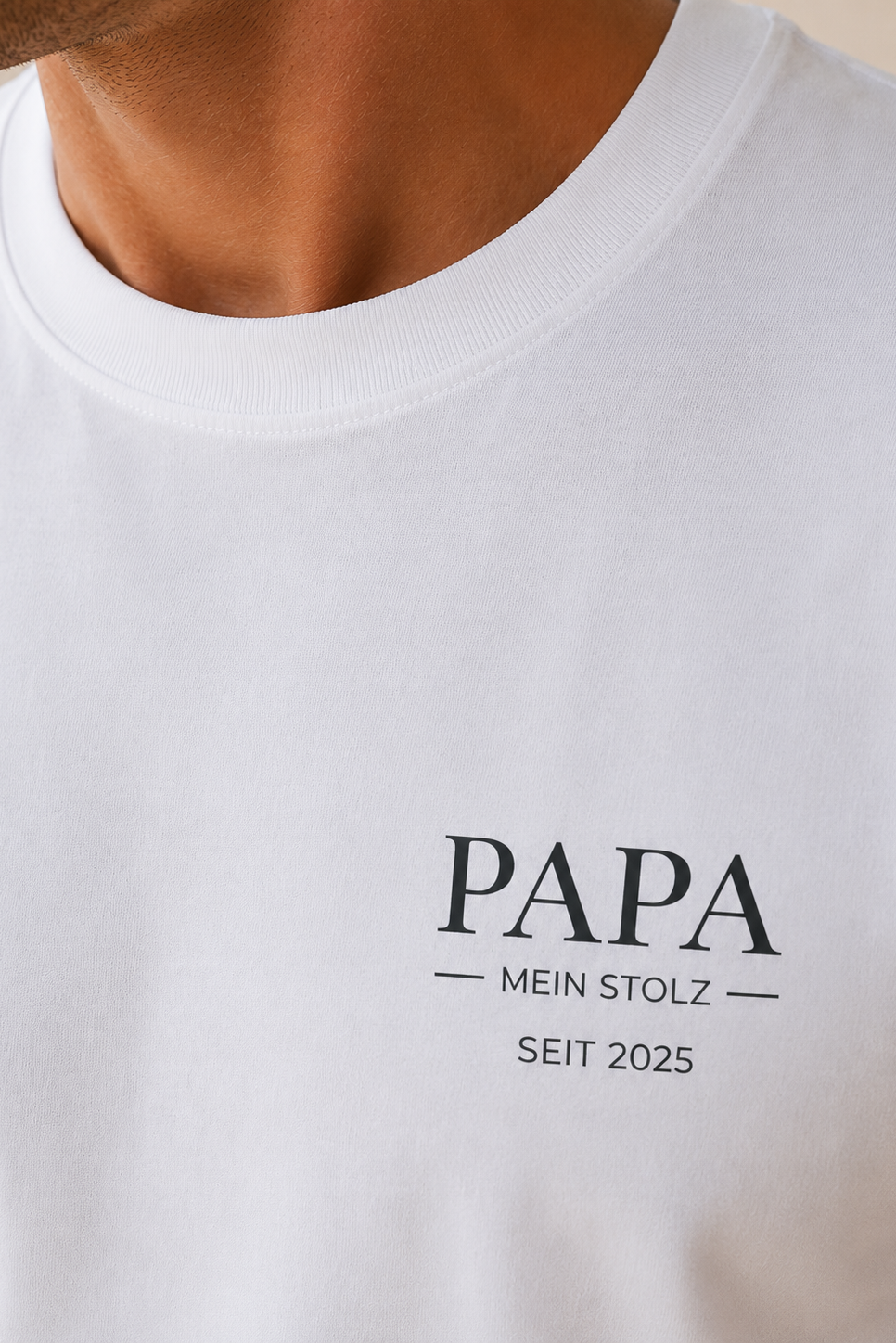 PAPA MEIN STOLZ -personalisierbar- Herren Premium T-Shirt
