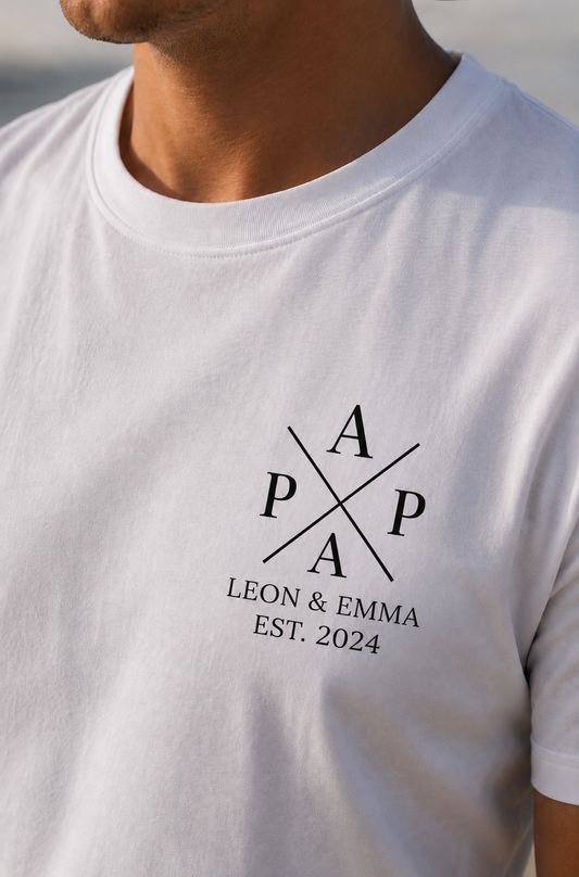 PAPA -personalisierbar- Herren Premium T-Shirt