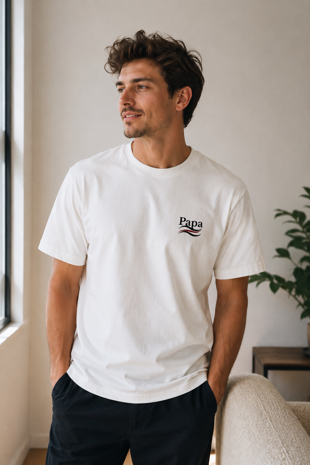 PAPA - Herren Premium T-Shirt