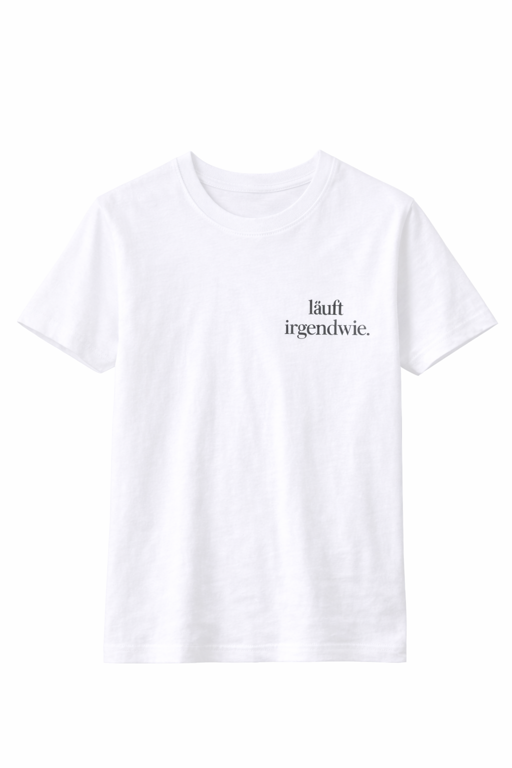Läuft irgendwie. Ehrliches Mama Statement Shirt