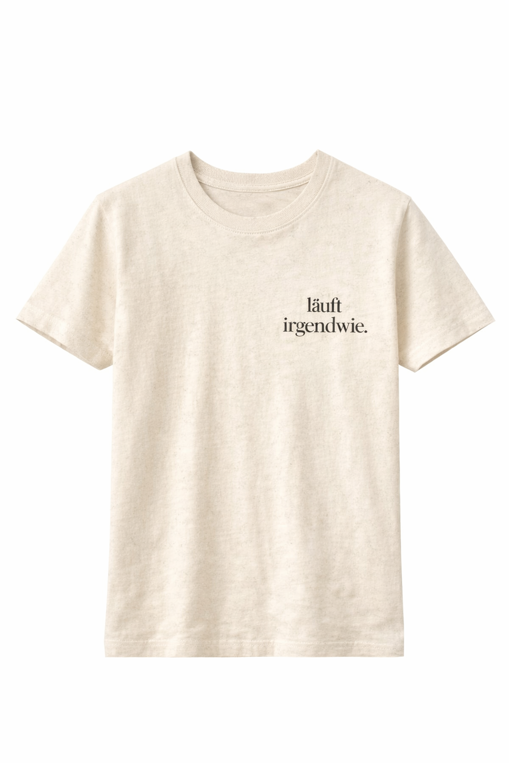 Läuft irgendwie. Ehrliches Mama Statement Shirt