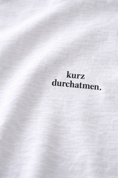 kurz durchatmen. Ehrliches Mama Statement Shirt
