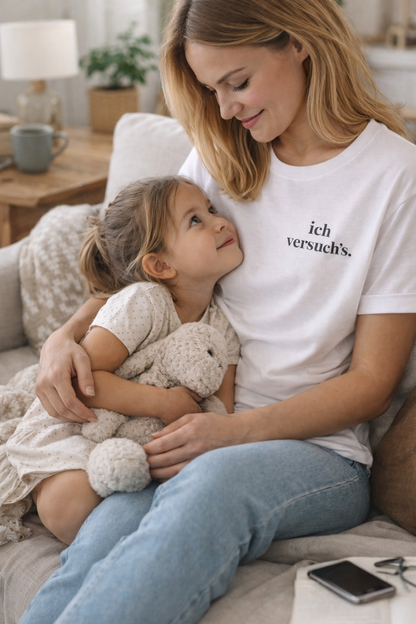 ich versuch´s. Ehrliches Mama Statement Shirt