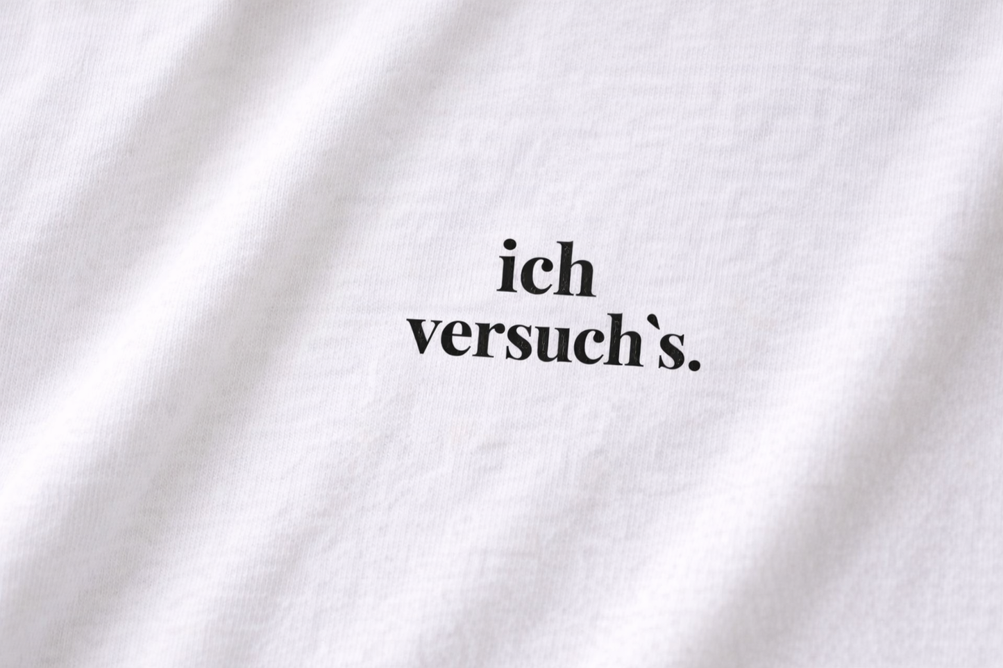 ich versuch´s. Ehrliches Mama Statement Shirt