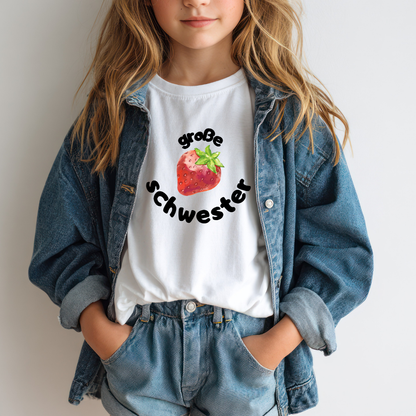 Große Schwester - Kinder T-Shirt