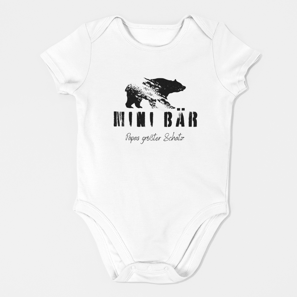 Mini Bär Papas größter Schatz  - Baby Body
