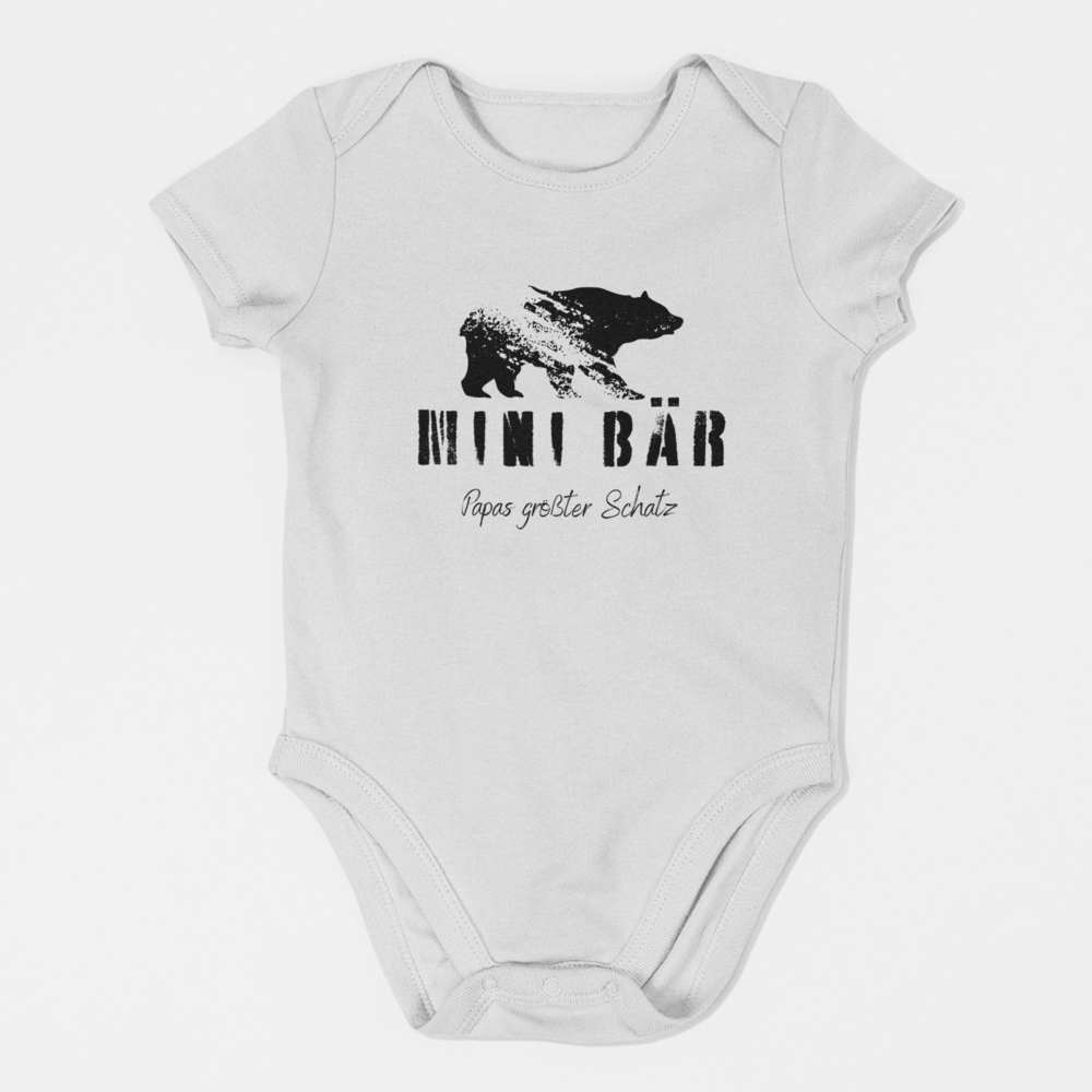 Mini Bär Papas größter Schatz  - Baby Body
