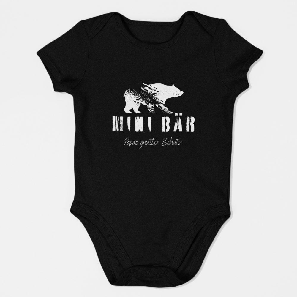 Mini Bär Papas größter Schatz  - Baby Body